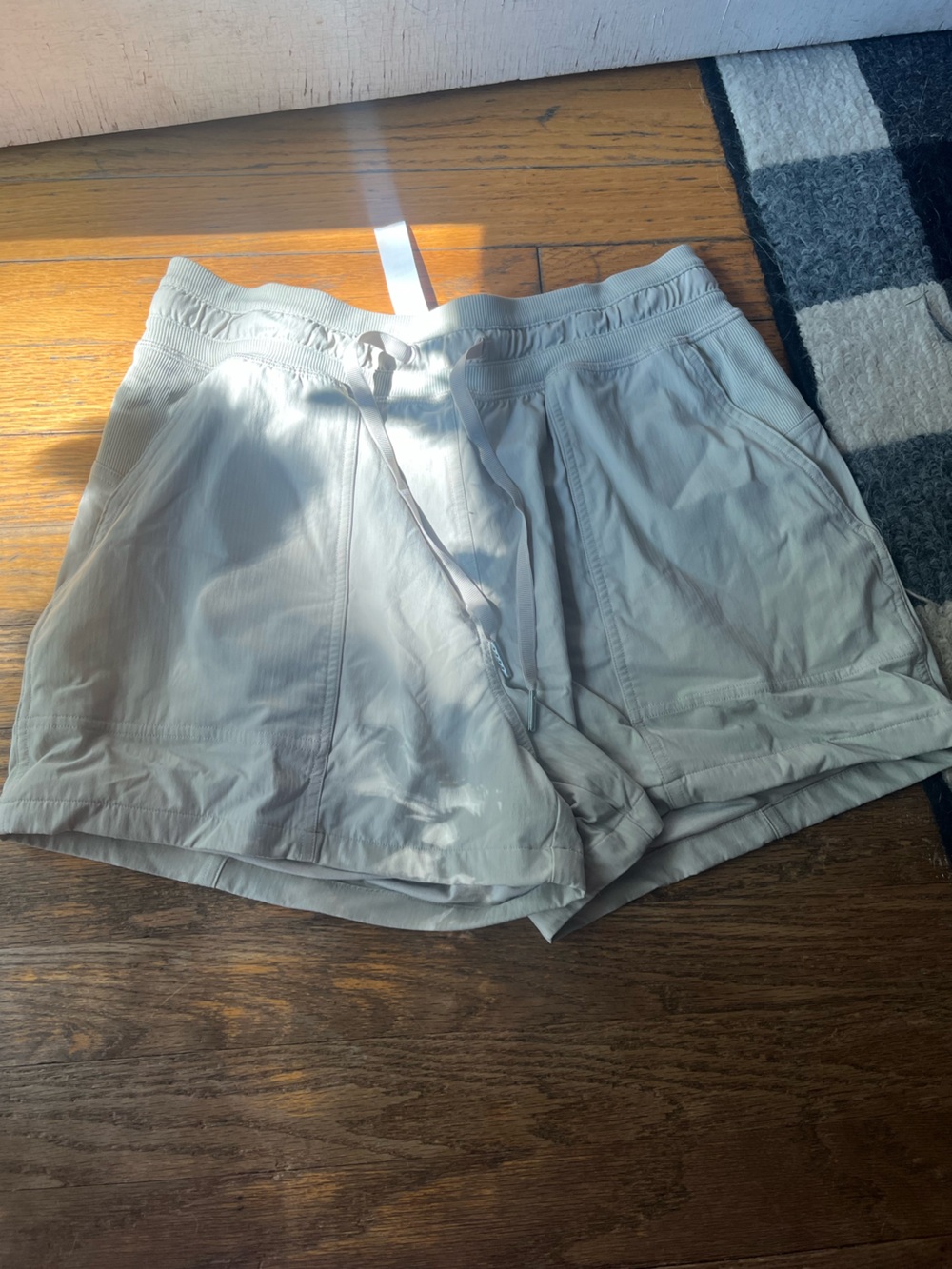 Lululemon Dance Studio Shorts - Khaki Tan - Size 6